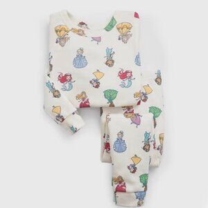 Girls Size 3 babyGAP + Disney Princess 100% Organic Cotton Pajama Set